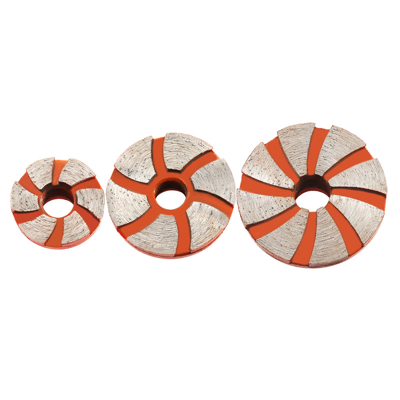 BGTEC Diamond Grinding Wheel Cleaning Bottom with M14 or 5/8-11 Thread for Flowerpot Pebble Granite Stone Dia 35/48/58mm