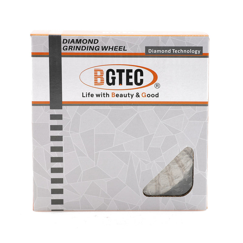 BGTEC Diamond Grinding Cup Turbo Row Wheel 1pc or 2pcs  4"/4.5"/5" for Concrete Marble Brick Stone Granite Bore 22.23mm