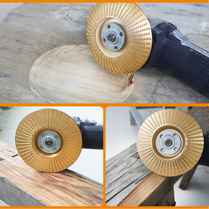 Wood Caving Disc Grinding Wheel Angle Grinder Sanding Disc Polishing for Wood