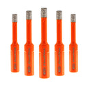 BGTEC Diamond Triangle Shank Drill Core Bits for Tile Ceramic Marble Masonry Brick Granite Dia 6-65mm
