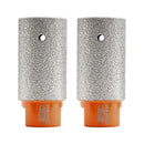 BGTEC Diamond Finger Milling Bits 1/2pcs 10/15/20/25/30/35mm M14 or 5/8-11 Enlarging Shaping Trimming in Tile Porcelain Ceramic Granite Marble
