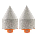 BGTEC Diamond Finger Chamfering Milling Bits for Tile Porcelain Ceramic Granite Marble with M14 or 5/8-11 Thread