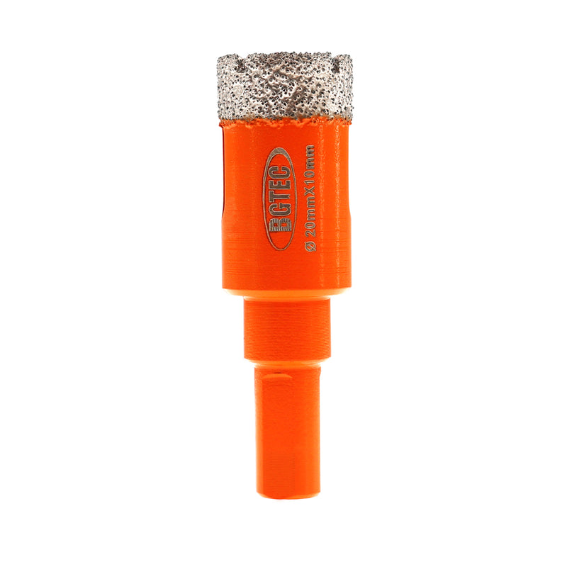 BGTEC Diamond Triangle Shank Drill Core Bits for Tile Ceramic Marble Masonry Brick Granite Dia 6-65mm