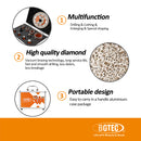 BGTEC Diamond Drill Bit 10pcs/set 6/8/10/16/20/25/32/50mm Core Bit+4.5" Saw Blade+10mm Finger Granite Marble Ceramic 5/8-11