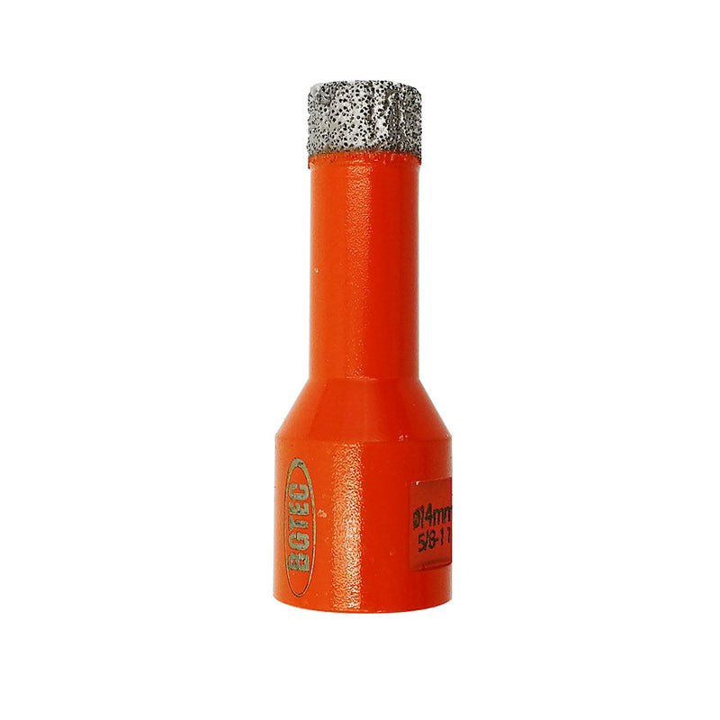 BGTEC Dry Diamond Core Drill Bits with 5/8-11 or M14 Thread for Porcelain Tile Granite Marble Stone Masonry 6mm to 100mm