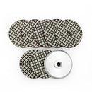 BGTEC 4 Inch Dry Diamond Polishing Pads Set, Pads Kit Grit 30 to Grit 3000 for Granite Marble Stone Quartz Tiles Concrete Floor Edges Countertop Polishing