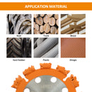 BGTEC Diamond Root Cutting Disc 1/2/5 pcs Dia 5"/125mm for Root Trunk Wood Plastic Hard Rubber Vacuun Brazed Saw Blades