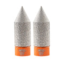 BGTEC Diamond Finger Chamfering Milling Bits for Tile Porcelain Ceramic Granite Marble with M14 or 5/8-11 Thread