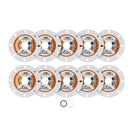 BGTEC Vacuum Brazed Cut-Off Wheel Diamond Blade for Cutting Carbide Metal Alloys Iron Stainless Steel Dia 4''/4.5''/5''