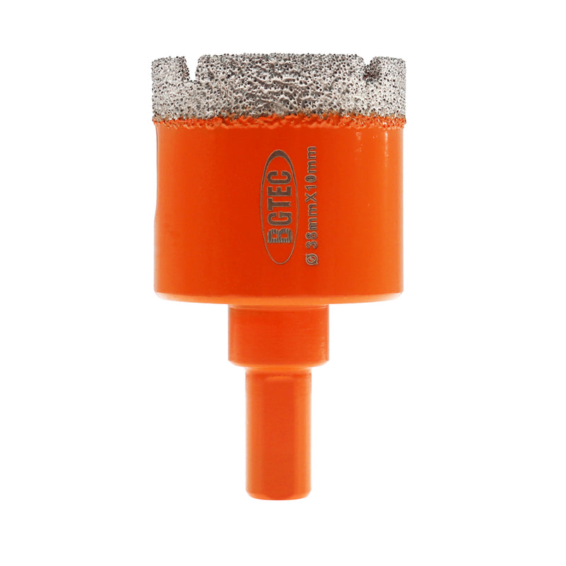 BGTEC Diamond Triangle Shank Drill Core Bits for Tile Ceramic Marble Masonry Brick Granite Dia 6-65mm