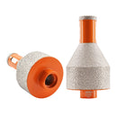 BGTEC Diamond Drilling Chamfering Milling Finger Bit 1/2pcs Ceramic Porcelain Marble Vacuum Brazed Hole Saw M14 or 5/8-11