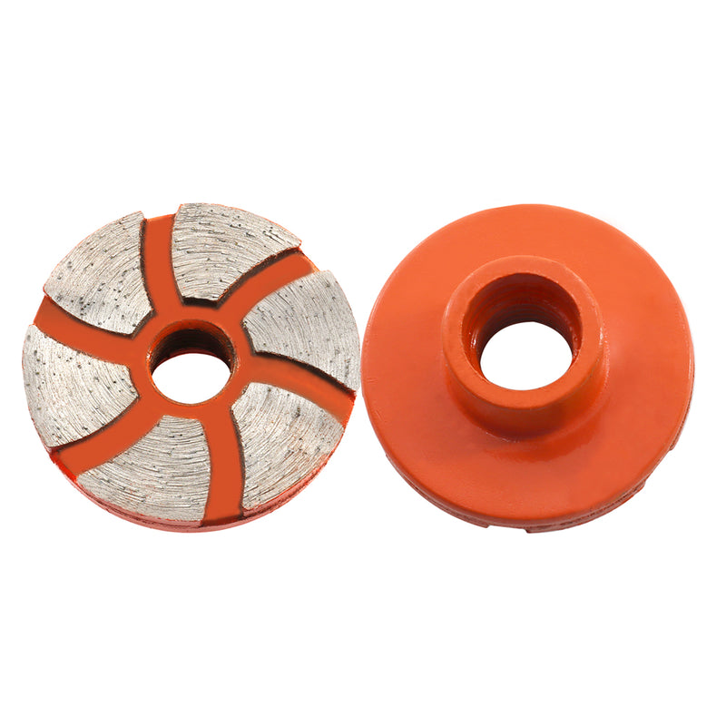 BGTEC Diamond Grinding Wheel Cleaning Bottom with M14 or 5/8-11 Thread for Flowerpot Pebble Granite Stone Dia 35/48/58mm