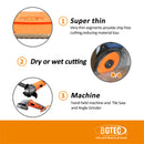 BGTEC Hot Pressed X Mesh Turbo Diamond Saw Blade for Tile Marble Ceramic Porcelain Bore 25.4mm Size 7''/8''/9''/10''/12''/14''