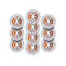 BGTEC Vacuum Brazed Cut-Off Wheel Diamond Blade for Cutting Carbide Metal Alloys Iron Stainless Steel Dia 4''/4.5''/5''