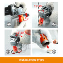 BGTEC Dry Diamond Core Drill Bits with 5/8-11 or M14 Thread for Porcelain Tile Granite Marble Stone Masonry 6mm to 100mm