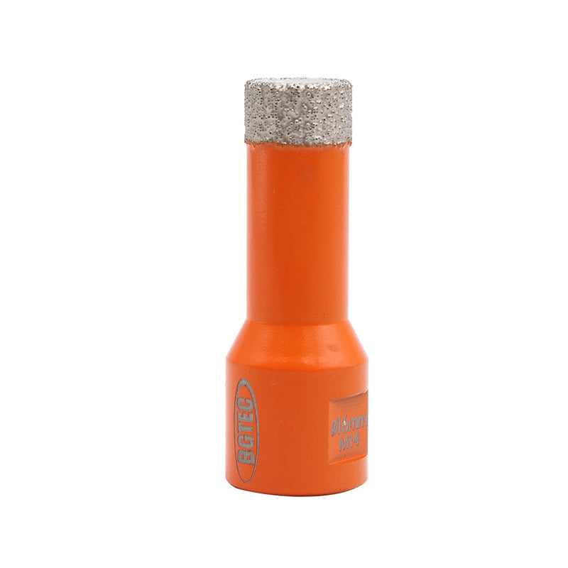 BGTEC Dry Diamond Core Drill Bits with 5/8-11 or M14 Thread for Porcelain Tile Granite Marble Stone Masonry 6mm to 100mm