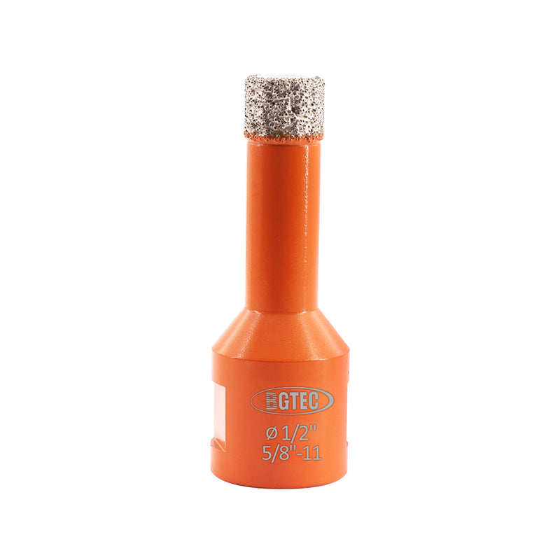 BGTEC Diamond Core Drill Bits Dia 6/8/10/12/14/16mm with 5/8-11 Thread for Porcelain Tile Granite Marble Stone Masonry