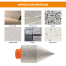 BGTEC Diamond Finger Chamfering Milling Bits for Tile Porcelain Ceramic Granite Marble with M14 or 5/8-11 Thread