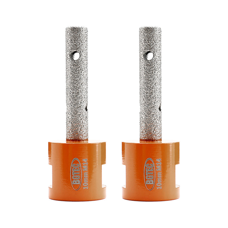 BGTEC Diamond Finger Milling Bits 1/2pcs 10/15/20/25/30/35mm M14 or 5/8-11 Enlarging Shaping Trimming in Tile Porcelain Ceramic Granite Marble