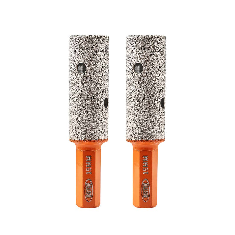 BGTEC Diamond Finger Milling Bits 1/2pcs 10/15/20/25mm Enlarging Shaping Trimming in Tile Porcelain Ceramic Granite Marble Hex Shank