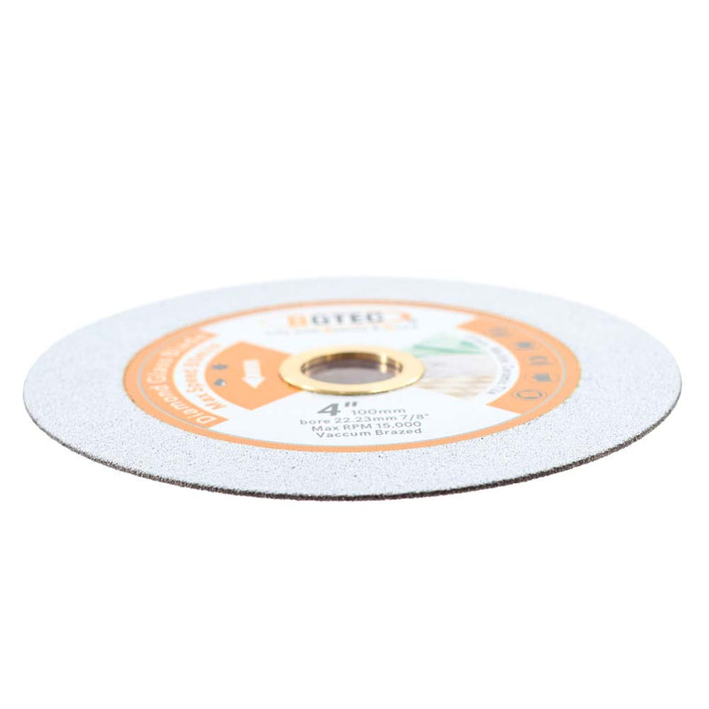 BGTEC Diamond Glass Cutting Disc 2/3/5pcs 3"/4"/4.5"/5" Glass Jade Crystal Ceramic Tile Marble Saw Blade