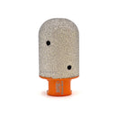 BGTEC Vacuum Brazed Diamond Finger Bits with 5/8-11 or M14 Thread Enlarge Shape Round Bevel Existing Holes Dia 10/15/20/25/30/35mm