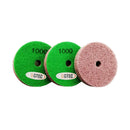 BGTEC Diamond Sponge Polishing Pads 3pcs Dia 3''/80MM or 4''/100MM for Softer Stones Marble Sandstone