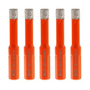 BGTEC Diamond Triangle Shank Drill Core Bits for Tile Ceramic Marble Masonry Brick Granite Dia 6-65mm