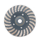 BGTEC Turbo Row Concrete Diamond Grinder Disc 4''/4.5''/5''/7'' with 5/8-11 Thread  for Angle Grinder Concrete Granite Stone Marble Masonry