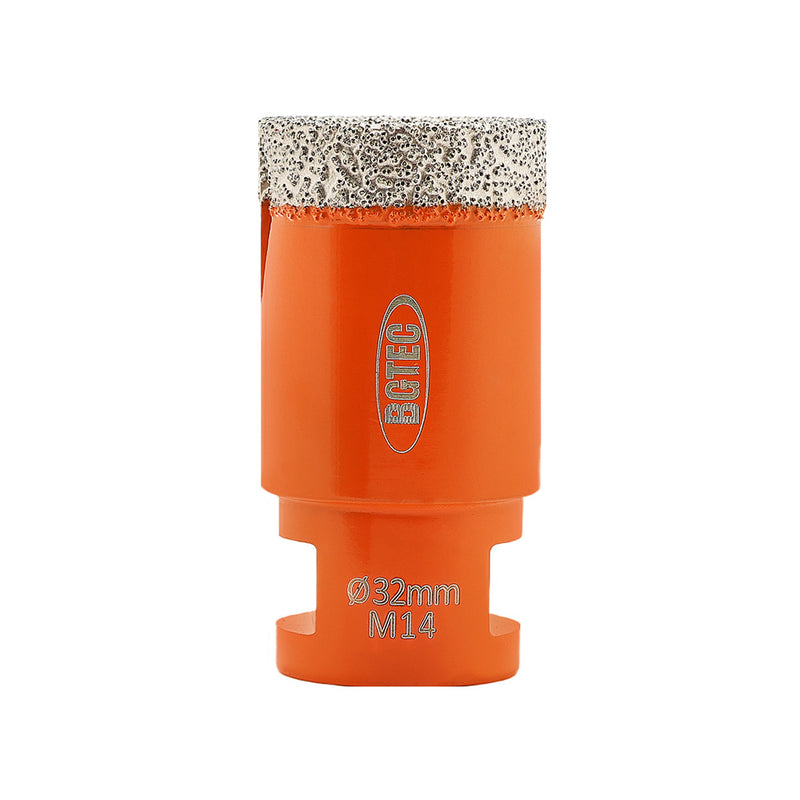 BGTEC Diamond Core Bit 1pc 20-125mm Porcelain Tile Ceramic Marble Granite Vacuum Brazed Drilling Bit M14 Thread