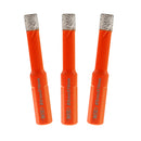 BGTEC Diamond Triangle Shank Drill Core Bits for Tile Ceramic Marble Masonry Brick Granite Dia 6-65mm