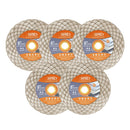 BGTEC Diamond Cutting Grinding Disc Fan-shaped Double-side 1/2/3/5pcs 125mm Ceramic Tile Porcelain Marble