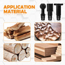 BGTEC 3pc Wood Carving Plane Beveled Curved Grinding Wheel sanding Grooving