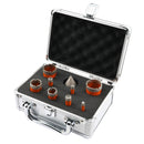 BGTEC Diamond Drill Bit 9pcs/set 6/8/10/12/20/25/32/35mm Core Bit+35mm Chamfer Bit Ceramic Marble Granite Vaccum Brazed Hole Saw