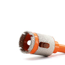 BGTEC Diamond Milling Drilling Finger Bits  1pc or 2pcs Dia 20/25mm Drilling Grinding for Marble Granite Ceramic Porcelain Tile Triangle Shank