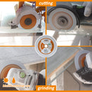BGTEC Diamond Glass Cutting Disc 2/3/5pcs 3"/4"/4.5"/5" Glass Jade Crystal Ceramic Tile Marble Saw Blade