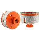 BGTEC Diamond Milling Drilling Finger Bits  1 or 2pcs Dia 20/25/35/50/68/75 mm Drilling Grinding for Marble Stone Ceramic Porcelain Tile 5/8"-11 or M14 Thread