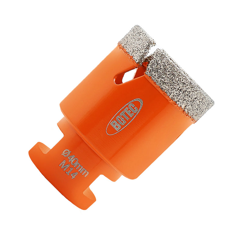 BGTEC Diamond Core Bit 1pc 20-125mm Porcelain Tile Ceramic Marble Granite Vacuum Brazed Drilling Bit M14 Thread