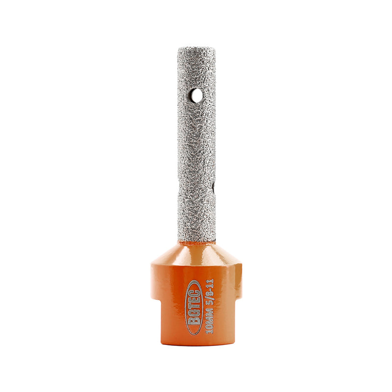 BGTEC Diamond Finger Milling Bits 1/2pcs 10/15/20/25/30/35mm M14 or 5/8-11 Enlarging Shaping Trimming in Tile Porcelain Ceramic Granite Marble