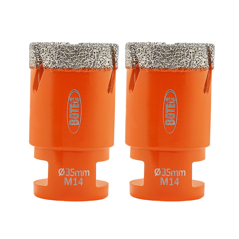 BGTEC Diamond Core Bit 1pc 20-125mm Porcelain Tile Ceramic Marble Granite Vacuum Brazed Drilling Bit M14 Thread