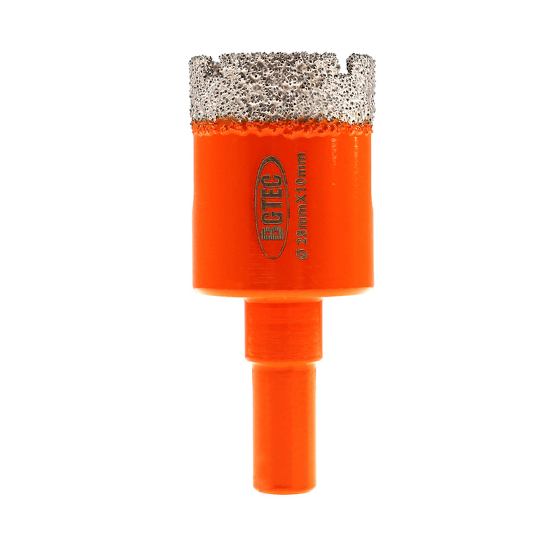 BGTEC Diamond Triangle Shank Drill Core Bits for Tile Ceramic Marble Masonry Brick Granite Dia 6-65mm