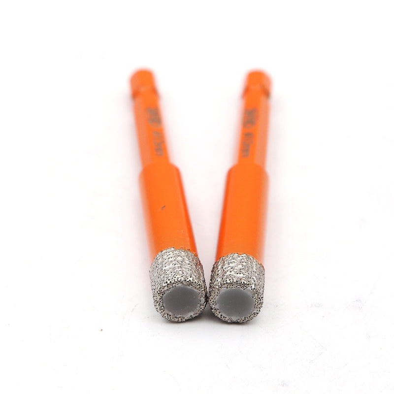 BGTEC Dry Diamond Drill Bits with Quick Change Hex Shank for Granite Porcelain Tile Ceramic Marble Dia 6/8/10/12/14mm