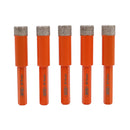 BGTEC Dry Diamond Drill Bits with Hex Shank for Granite Marble Porcelain Tile Ceramic Dia 6/8/10/12/14mm