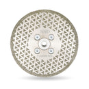 BGTEC Diamond Cutting Grinding Discs Electroplated Double Side Diamond Blade for Granite Marble Procelain Ceramic Tile Quartz