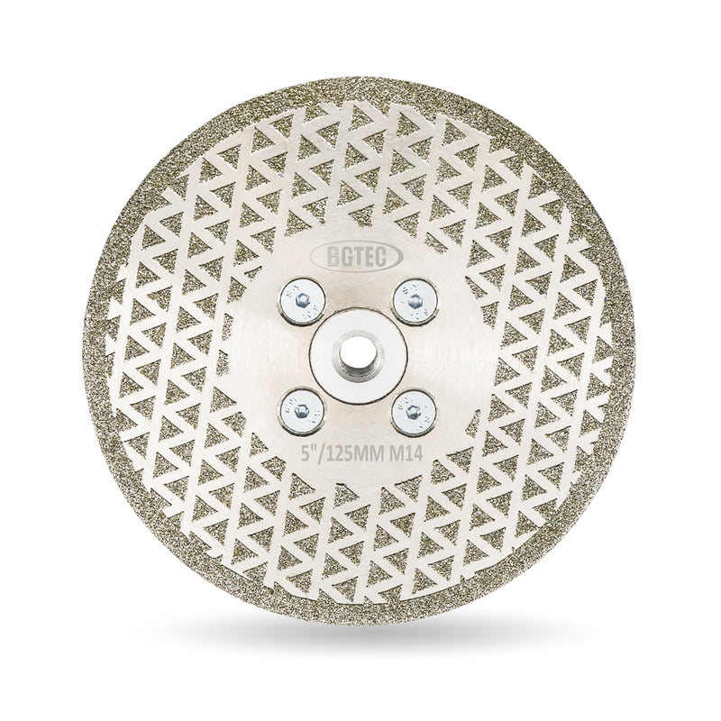 SANLEETEK Diamond Cutting Grinding Disc 9" (230mm) For Granite Marble Tile