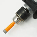 BGTEC Round Shank Dry Brilling Bits for Porcelain Tile Ceramic Marble Brick 5pcs 6/8/10/12/14mm