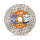 BGTEC Diamond Cutting Grinding Saw Blade Double-sided Triangle Dia 115/125mm Marble Granite Ceramic Tile Cutting Disc