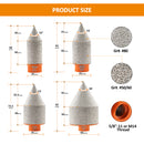 BGTEC Diamond Finger Chamfering Milling Bits for Tile Porcelain Ceramic Granite Marble with M14 or 5/8-11 Thread