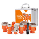 BGTEC Vacuum Brazed Diamond Core Drill Bits Kit with 5/8-11 Thread for Porcelain Tile Ceramic Granite Marble Stone Masonry Brick（副本）