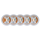 BGTEC Diamond Glass Cutting Disc 2/3/5pcs 3"/4"/4.5"/5" Glass Jade Crystal Ceramic Tile Marble Saw Blade